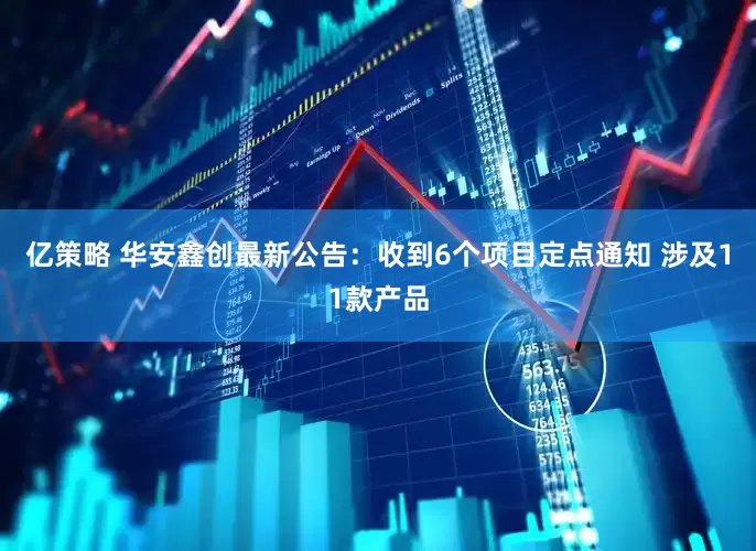 亿策略 华安鑫创最新公告：收到6个项目定点通知 涉及11款产品